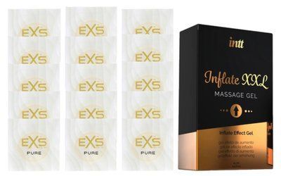 Комплект EXS Pure15 шт + Intt Inflate XXL, 15 мл SOS14850 фото