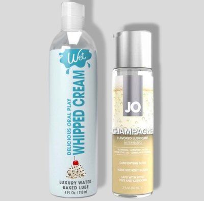 Wet Oral Play Whipped Cream (118 мл) + JO Champagne (60 мл) LB784 фото