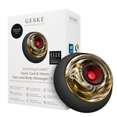 Масажер для обличчя та тіла GESKE Sonic Cool&Warm Face and Body Massager 9в1 gray HB0276 фото