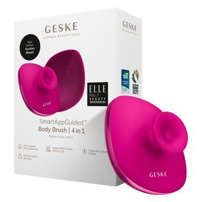 Щітка для тіла GESKE Body Brush 4в1 magenta HB0344 фото