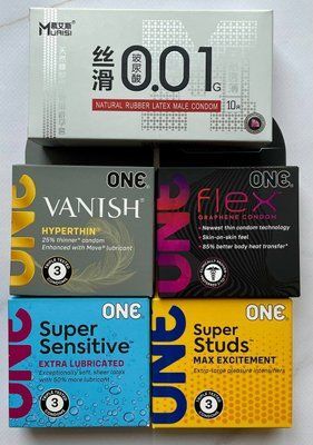 Набор 22 шт ONE Vanish, Sensitive, Flex, Super Studs + Muaisi White SOS1478 фото