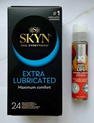 Набір Extra Lube 24 шт - Лубрикант System JO H2O &mdash; Peachy Lips (30 мл) SOS2829 фото