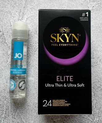 Комплект Skyn Elite 24 шт - Лубрикант System JO H2O ORIGINAL (30 мл) SOS2679 фото