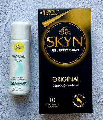 Комплект SKYN Original 10 шт - Лубрикант pjur Woman Nude 30 мл SOS2629 фото