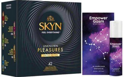 Набор из SKYN Pleasures (42 шт) + Гель для усиления оргазма EMPOWERGASM (50 мл) от Nuei SOS10037 фото