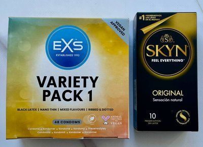 Набір Skyn Original 10 шт - EXS Mixed Variety Pack 1, 48 штук SOS3079 фото