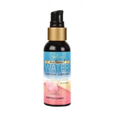 Смазка на водной основе Sensuva Natural Water-Based Cotton Candy (57 мл) без глицерина и парабенов SO4944 фото