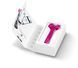 Электронный ультразвуковой ролик для лица GESKE Sonic Facial Roller 4в1 magenta HB0175 фото 9