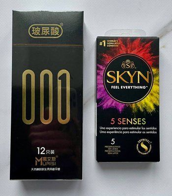 Комплект SKYN 5 Senses + Muaisi з натурального матеріалу 12шт SOS2730 фото