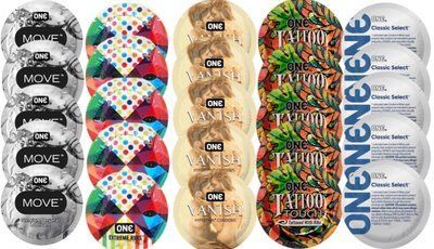 Набор из 25 шт One Move + ONERibs + ONE Vanish + ONETattoo + ONE Classic SOS8377 фото