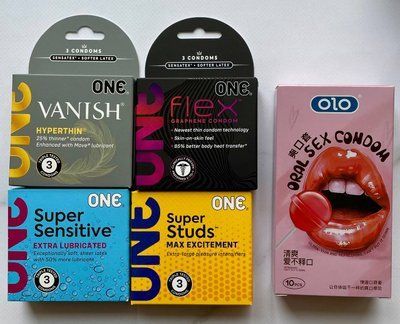 Набор 22 шт ONE Vanish, Sensitive, Flex, Super Studs + OLO Oral Candy SOS1479 фото