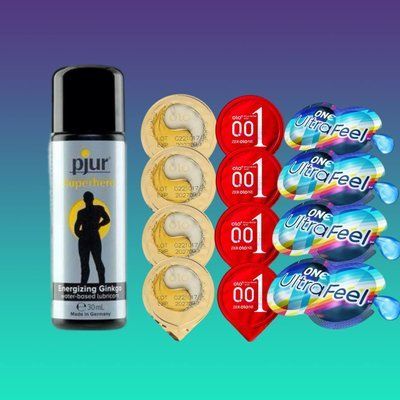 Комплект 15 штук OLO+ONE - Лубрикант pjur Superhero Glide, 30 мл SOS4760 фото
