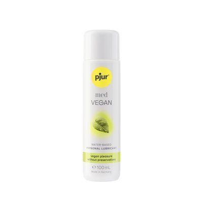 Лубрикант на водной основе pjur MED Vegan glide 100 мл - только веганские ингридиенты PJ12690 фото