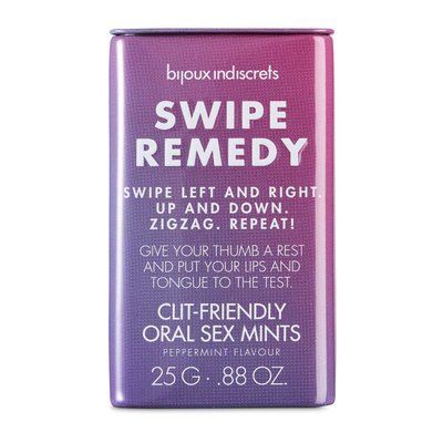 М'ятні цукерки Bijoux Indiscrets Swipe Remedy &ndash; clitherapy oral sex mints SO5911 фото