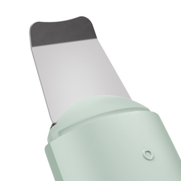 Мікрострумовий скрабер для шкіри та усунення чорних точок GESKE MicroCurrent Skin Scrubber&Blackhead Remover 9в1 green HB0151 фото