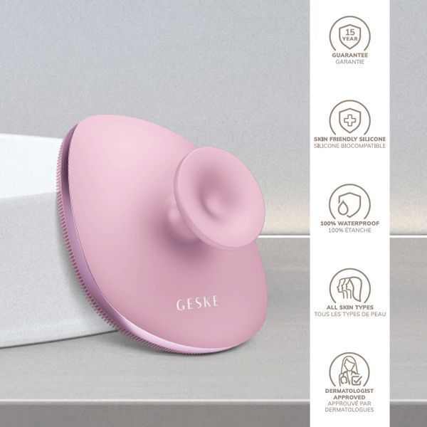 Щетка для тела GESKE Body Brush 4в1 pink HB0346 фото