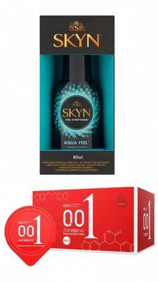 OLO Passionate Factor 10 шт та Лубрикант SKYN AQUA FEEL 80 мл SOS385 фото