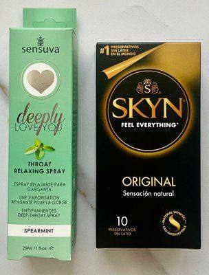 Набір Skyn Original 10 шт - Спрей Sensuva Deeply Love You Spearmint (29 мл) SOS2881 фото