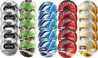 Набор из 25 шт One Move + ONE Mint Chocolate + ONEFreshMint + ONEChocolateStrawberry + ONEBanana SOS8429 фото