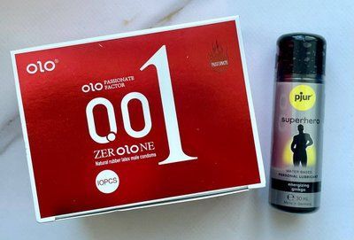 Набір OLO збуджуючі 001 10 шт + Стимулювальна змазка pjur Superhero glide 30 мл SOS1981 фото