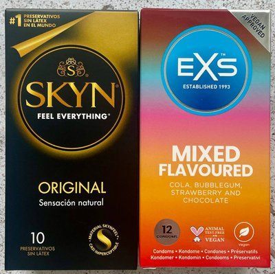 Набір SKYN Original 10 шт + EXS Mixed Flavoured 12 шт SOS1084 фото
