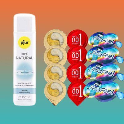 Комплект 15 штук OLO+ONE - Лубрикант pjur MED Natural Glide, 100 мл SOS4761 фото