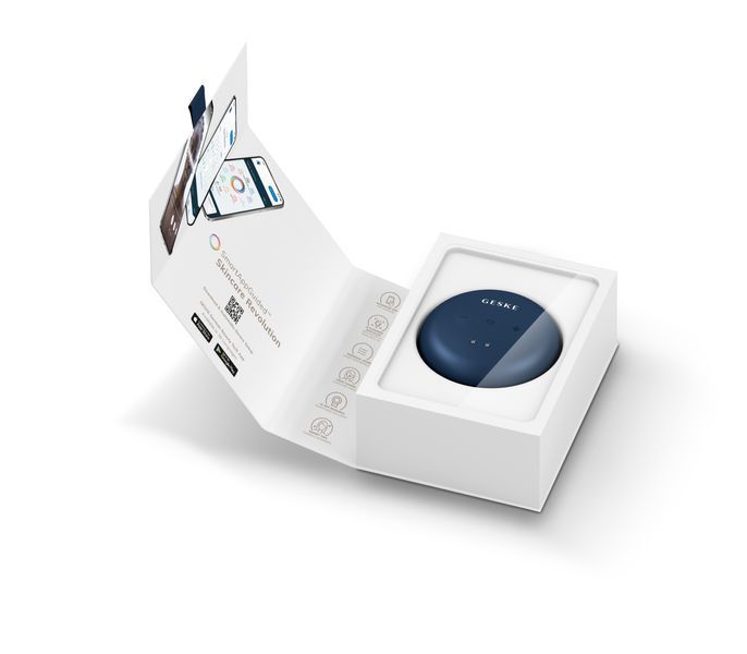 Массажер для лица и тела GESKE Sonic Cool&Warm Face and Body Massager 9в1 midnight HB0279 фото