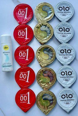 Набір 15 штук Olo + лубрикант pjur Woman Nude (30 мл) SOS3982 фото