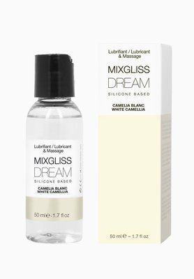 Лубрикант на силиконовой основе MixGliss DREAM &ndash; CAMELIA BLANC (50 мл) с ароматом белой камелии SO1363 фото