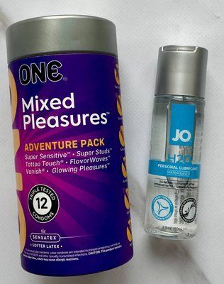Комплект ONE Mixed Pleasures 12 шт + Лубрикант System JO H2O ORIGINAL (60 мл) SOS2982 фото