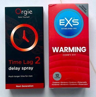 Комплект EXS Warming 12 шт - Orgie Time Lag 2 Delay Spray 10 ml SOS3632 фото