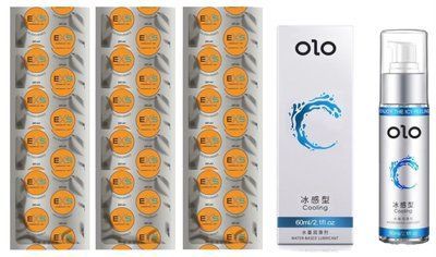 Комплект: EXS Delay 15 шт + Лубрикант OLO 60 мл охолоджуючий SOS11093 фото