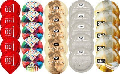 Набір з 25 шт OLORed0.01 + ONERibs + ONE Vanish + ONE Dome + ONEBanana SOS8730 фото