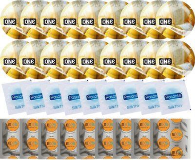 Набор 36 шт ONE Banana Split + Pasante Silk + EXS Delay SOS7783 фото