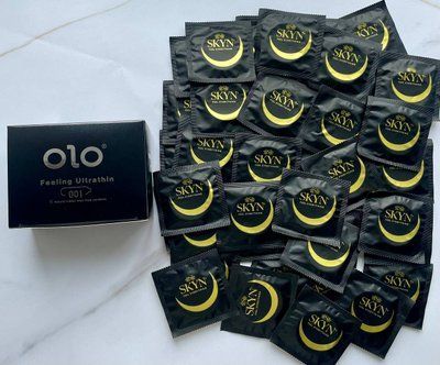 Комплект 40 шт Skyn Original + OLO Feeling Ultrathin 001 10 шт SOS2482 фото