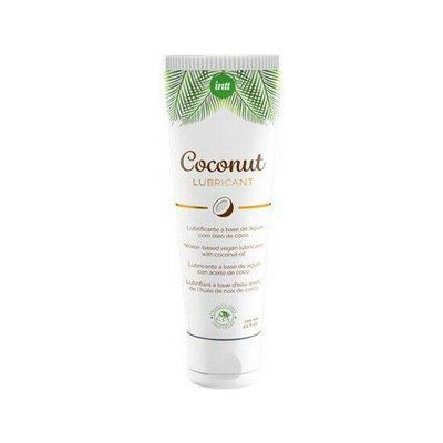 Ухаживающий лубрикант Intt Coconut с кокосовым маслом на водной основе (100 мл) SO6138 фото