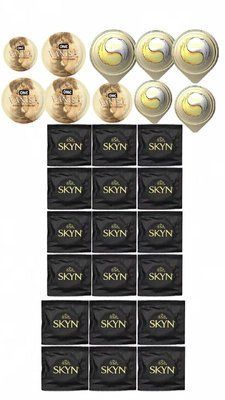 Набір з 28 шт : One Vanish 5 шт , Skyn Original 18 шт , OLO Ice Durable Fire 5 шт SOS269 фото