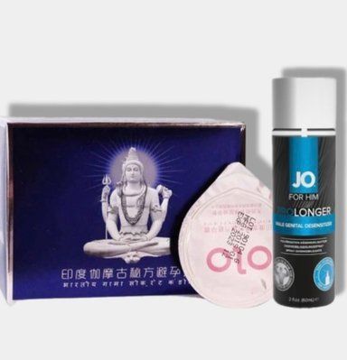 OLO Benefit 10 шт + Пролонгатор System JO Prolonger Spray with Benzocaine (60 мл) SOS5938 фото