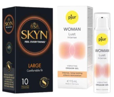 SKYN Large 10 шт + pjur Woman Lust Intense 15 мл SOS7068 фото
