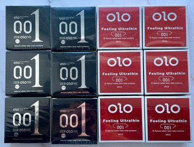 Набір OLO Feeling Ultrathin 001 + OLO збуджуючі 36 штук SOS3765 фото