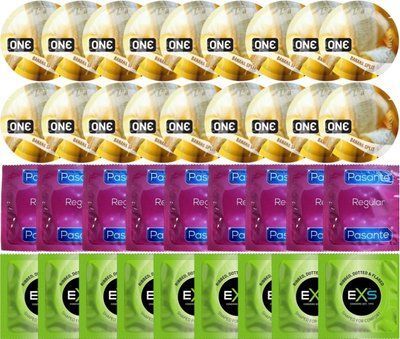 Набор 36 шт ONE Banana Split + Pasante Regular + EXS EXTREME 3 в 1 SOS7567 фото