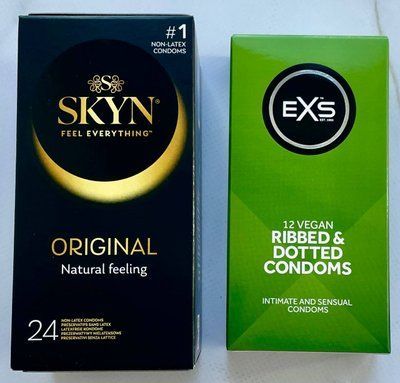 Комплект резинок Skyn Original 24 шт - EXS Ribbed & Dotted (12 штук) SOS3115 фото