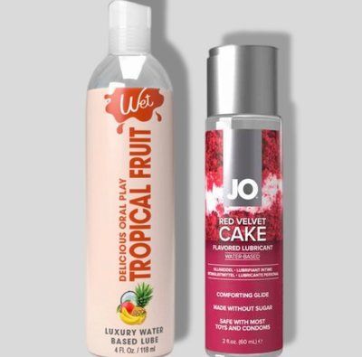 Wet Oral Play Tropical Explosion (118 мл) + JO Red Velvet Cake (60 мл) LB1023 фото