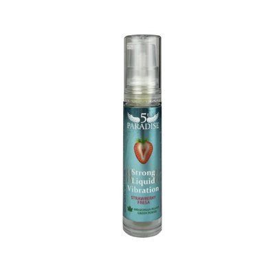 Жидкий вибратор 5th Paradise Strong Liquid Vibration Strawberry, 10 мл FP711423 фото