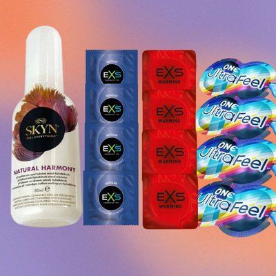 Комплект 18 штук EXS+ONE - Лубрикант Skyn Natural Harmony, 80 мл SOS4771 фото