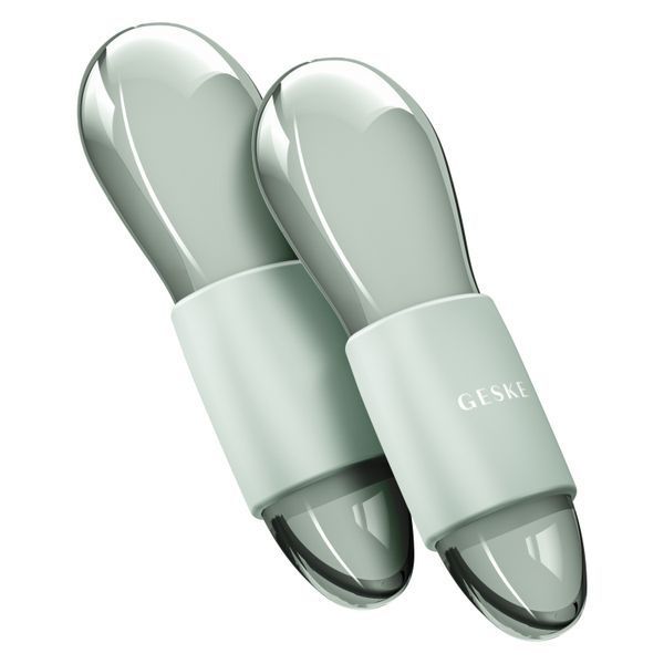 Двойной массажер для глаз GESKE Cool&Warm Duo Eye Massager 7в1 green HB0321 фото
