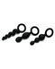 Набір анальних іграшок Satisfyer Plug black (set of 3) &mdash; Booty Call, макс. діаметр 3 см SO2323 фото 2