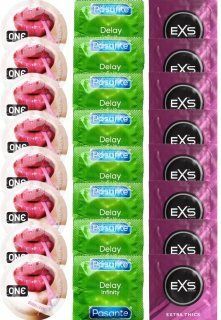 Набор 24 шт ONE Bubblegum + Delay Infinity + EXS Extra Thick SOS7485 фото