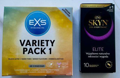 Набір Skyn Elite 10 шт - EXS Mixed Variety Pack 1, 48 штук SOS3083 фото