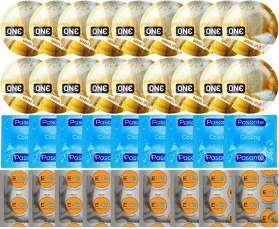 Набор 36 шт ONE Banana Split + Pasante Cooling + EXS Delay SOS7684 фото